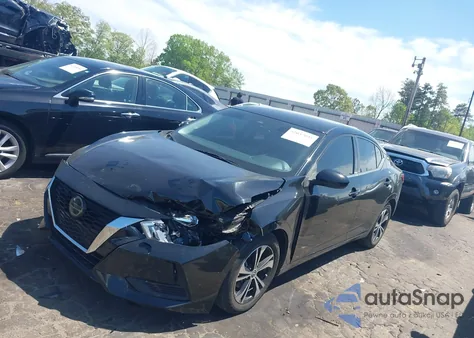 2021 Nissan Sentra Sv Xtronic Cvt из США, поврежденный, VIN 3N1AB8CV0MY209788